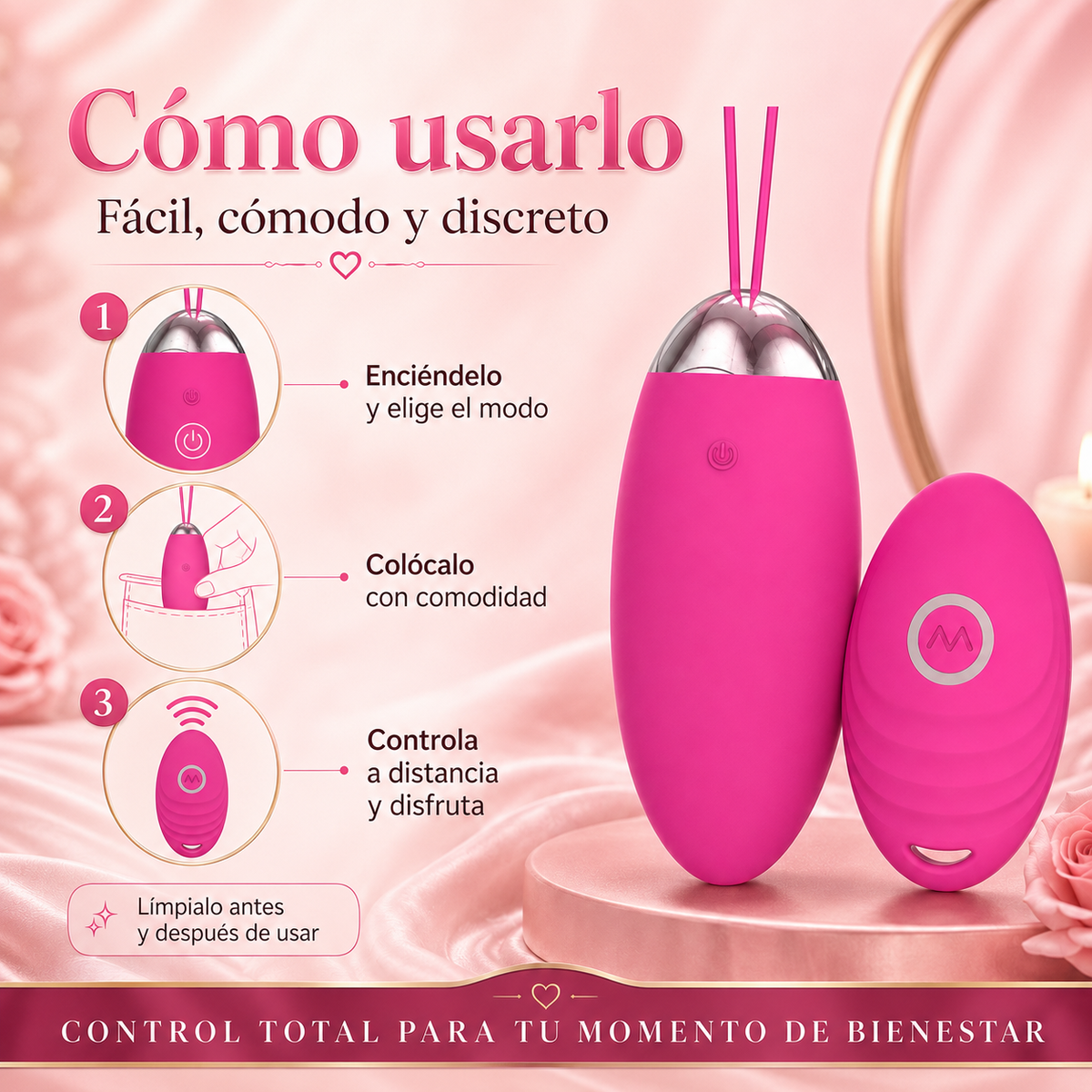 Velvet Pulse – Control Remoto Íntimo