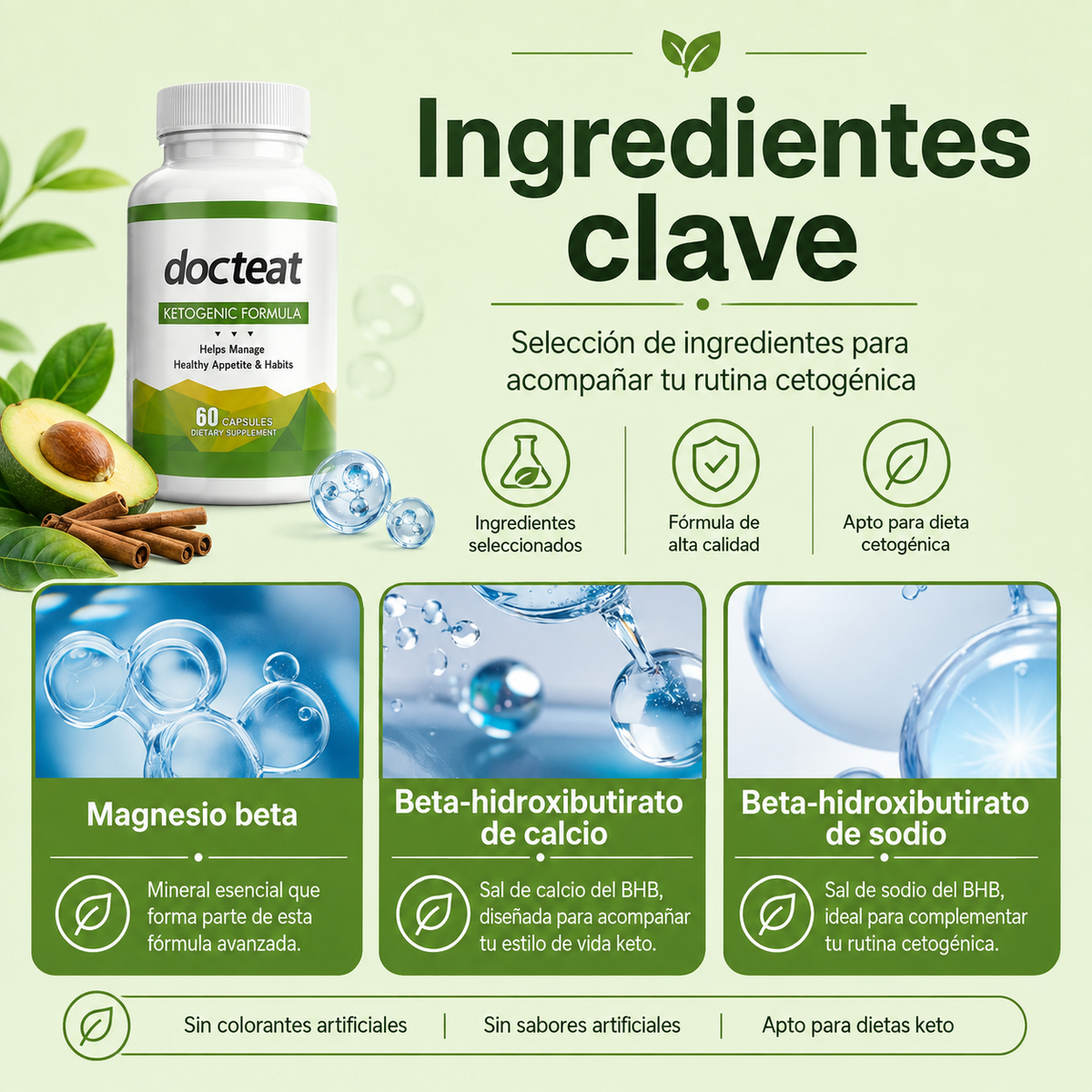 KetoBalance Daily - Fórmula Cetogénica con BHB y Minerales