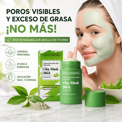 GreenPore Stick™ – Mascarilla de Arcilla con Té Verde para la Zona T