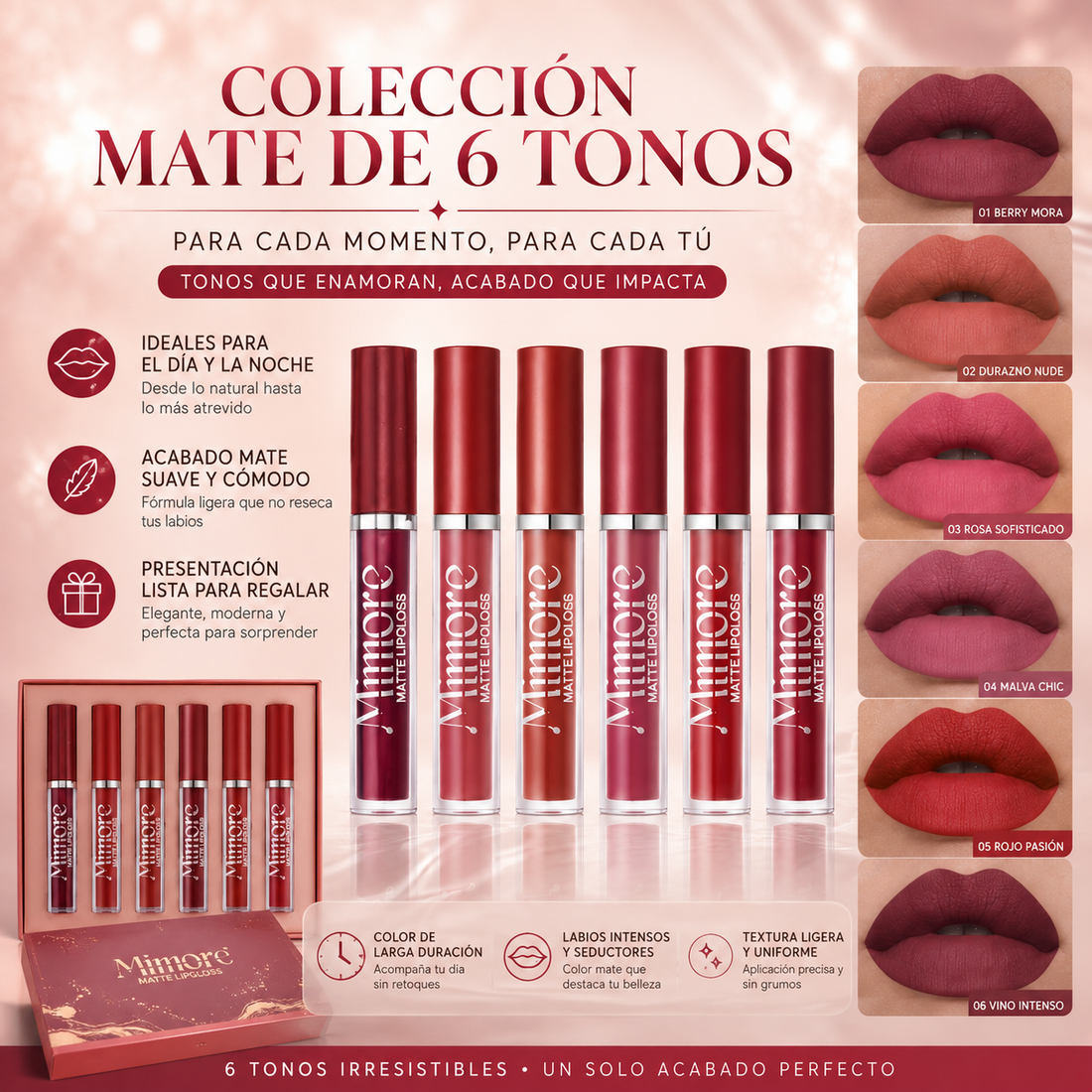 Transforma tus labios apagados en labios intensos y seductores