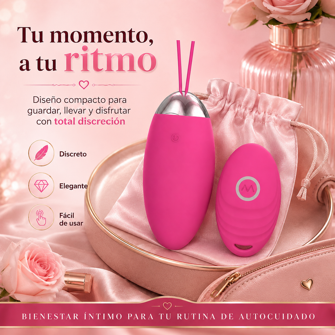 Cómo usar el producto de forma cómoda y discreta