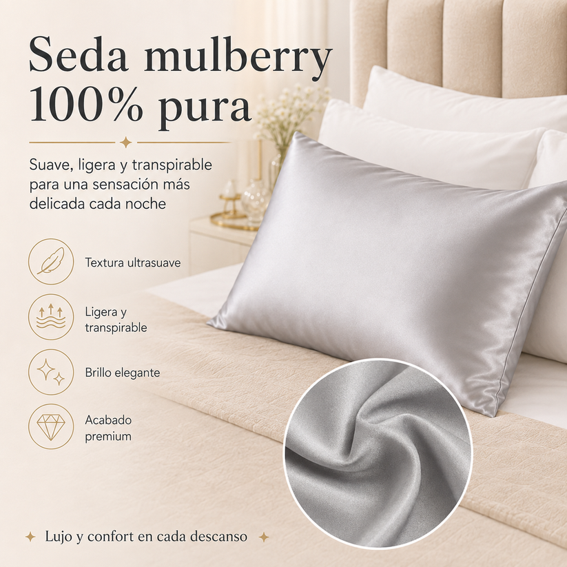 Detalle de cremallera oculta y ajuste seguro