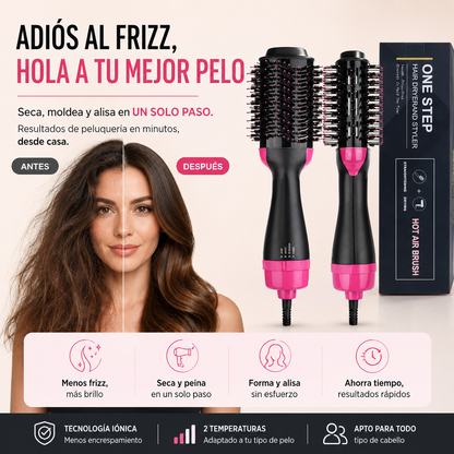 Cepillo Alisador 3 en 1