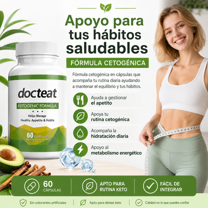KetoBalance Daily -  Fórmula Cetogénica con BHB y Minerales