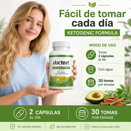 KetoBalance Daily -  Fórmula Cetogénica con BHB y Minerales