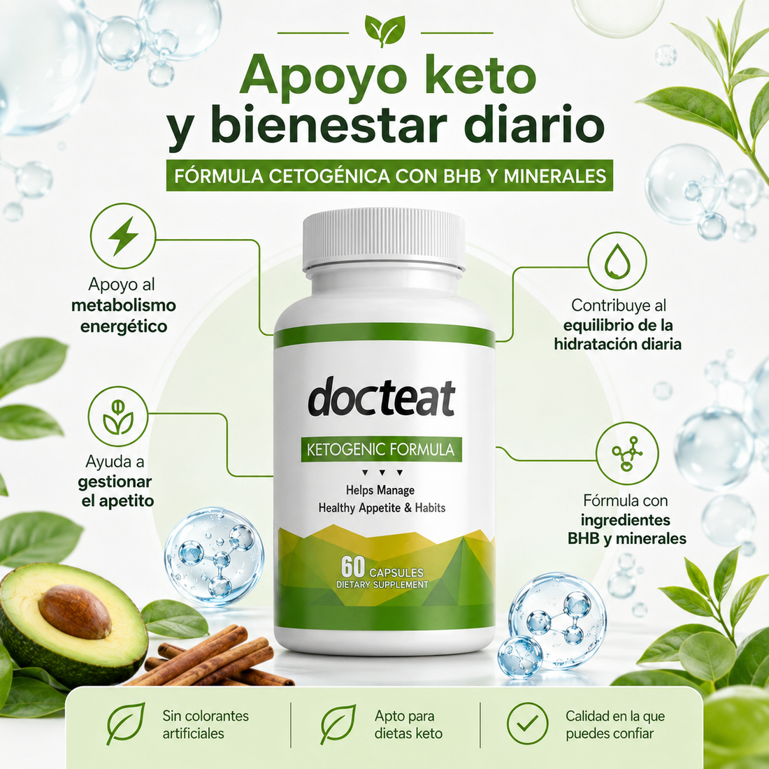 Modo de uso de KetoBalance Daily