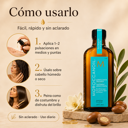 Moroccanoil – Tratamientos Capilares con Aceite de Argán 100ml
