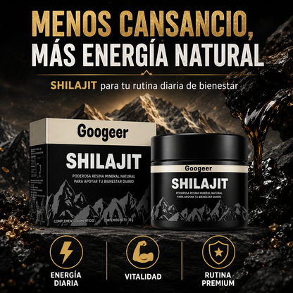 Shilajit 100% Puro 💎 Fonte de Energia Vital do Himalaia