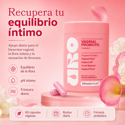 Flora Balance Íntimo™ — Probiótico Vaginal 60 Cápsulas