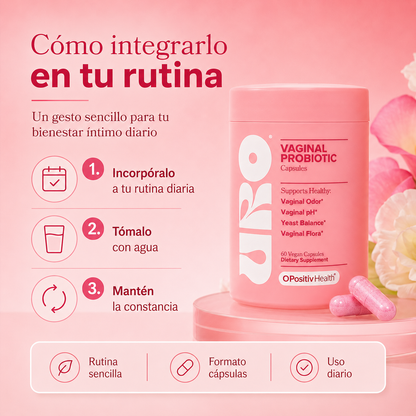 Flora Balance Íntimo™ — Probiótico Vaginal 60 Cápsulas