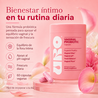 Flora Balance Íntimo™ — Probiótico Vaginal 60 Cápsulas