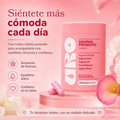 Flora Balance Íntimo™ — Probiótico Vaginal 60 Cápsulas