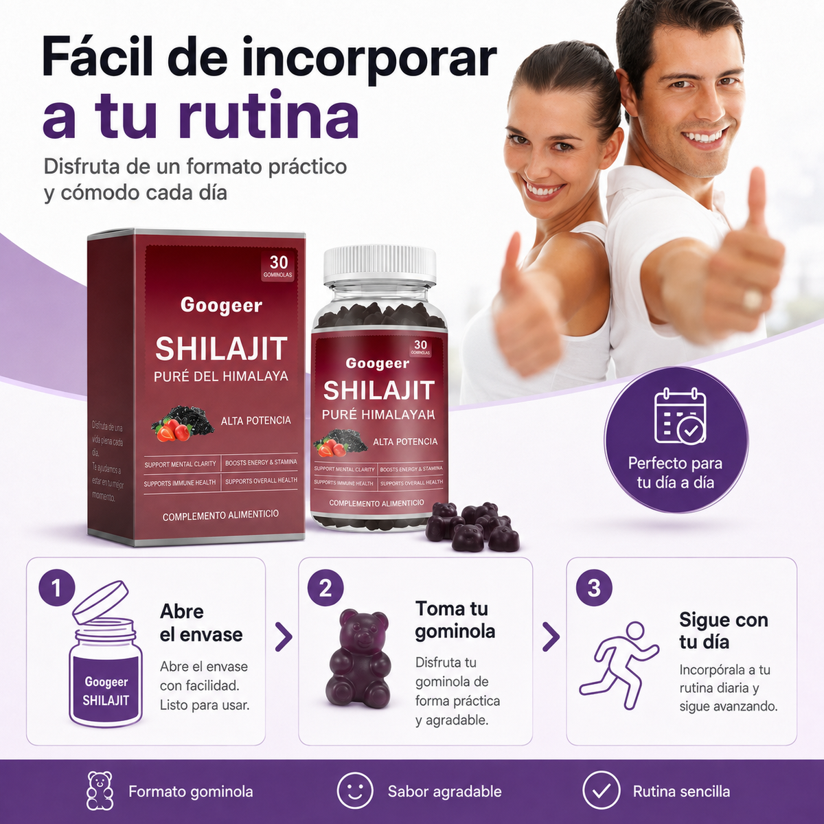 Gummies SHILAJIT 30 unidades