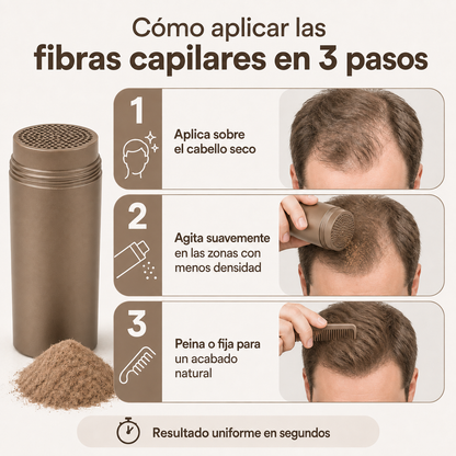 HairFill™ Light Brown — Fibras Capilares 27,5 g