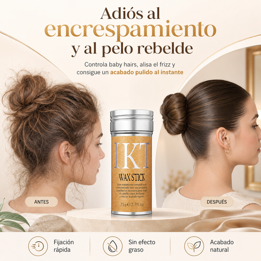 IKT — Cera Capilar Antifrizz en Barra 75 g
