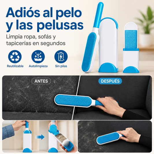 Pack de 2 cepillo mascotas（1 grande + 1 pequeño）