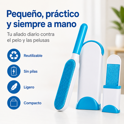 Pack de 2 cepillo mascotas（1 grande + 1 pequeño）