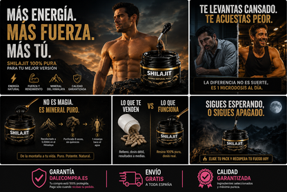 Sup Resina orgánica pura del Himalaya SHILAJIT 100g